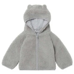 STELLA MCCARTNEYKids STELLA MCCARTNEY Baby Teddy Hooded Jacket - Grey