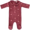 Bebe OrganicKids Bebe Organic Valeria Babygrow Jumpsuit - Rosebud